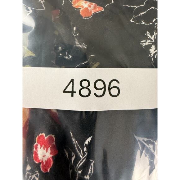 Torrid Plus Size 1X Dark Floral Print Casual Mini A Line Skirt Pull On - Picture 8 of 8